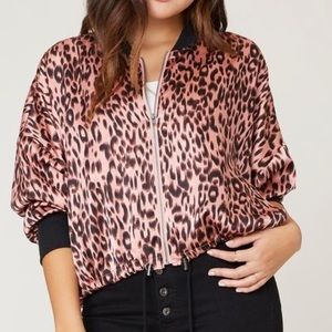Jack by BB Dakota Leopard Zip Jacket